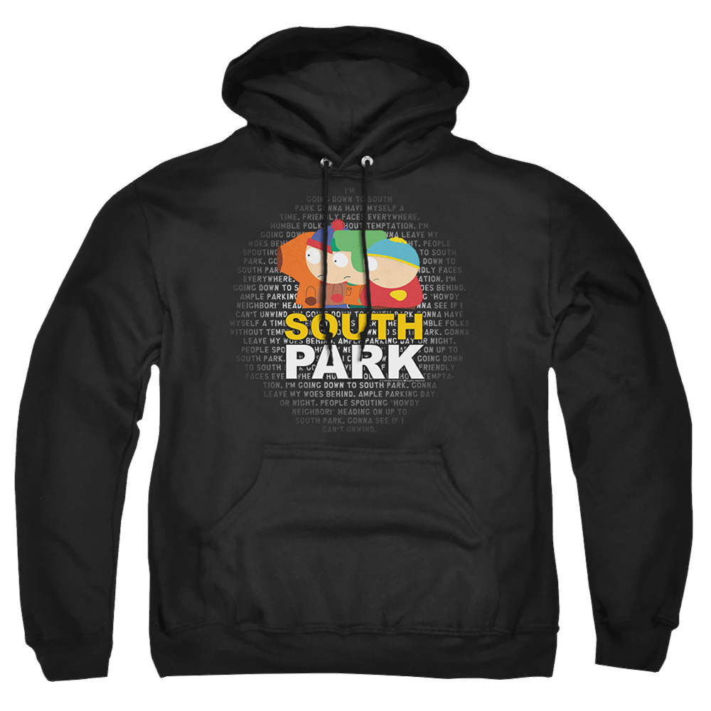 South Park Lyrics - Pullover Hoodie Pullover Hoodie South Park   
