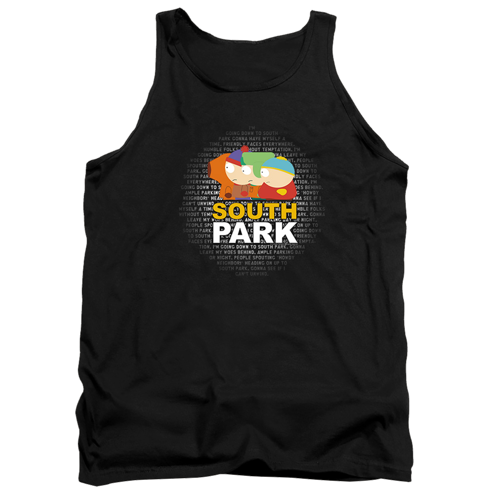 South Park Lyrics - Men's Tank Top Men's Tank South Park   