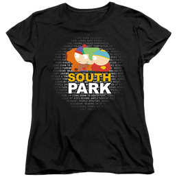 South Park Lyrics - Women's T-Shirt Women's T-Shirt South Park   