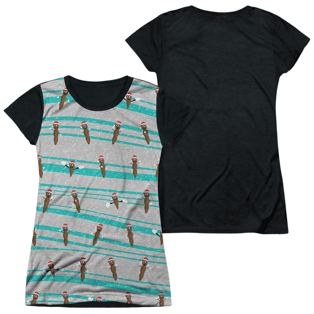 South Park Shit All Over - Juniors Black Back T-Shirt Juniors Black Back T-Shirt South Park   