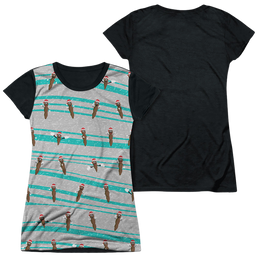 South Park Shit All Over - Juniors Black Back T-Shirt Juniors Black Back T-Shirt South Park   