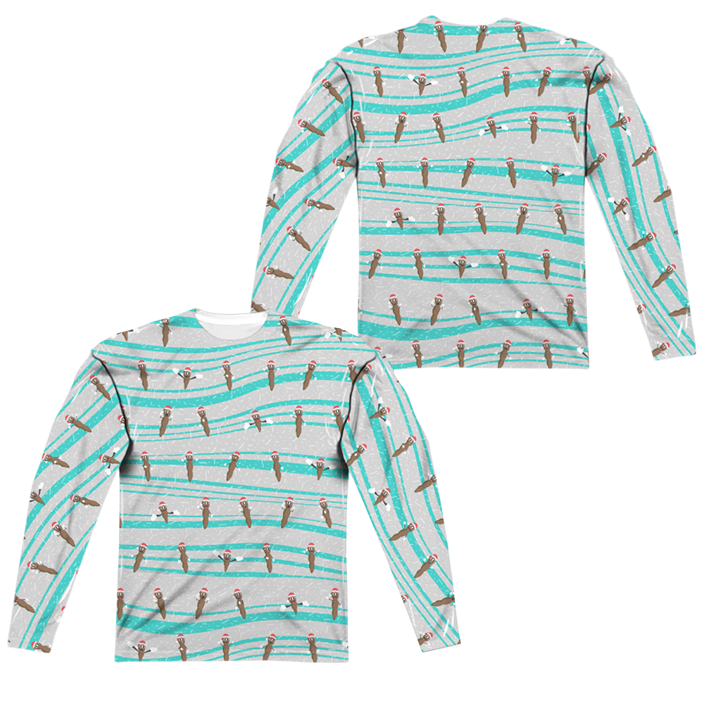 South Park Shit All Over (Front/Back Print) - Men's All-Over Print Long Sleeve Men's All-Over Print Long Sleeve South Park   