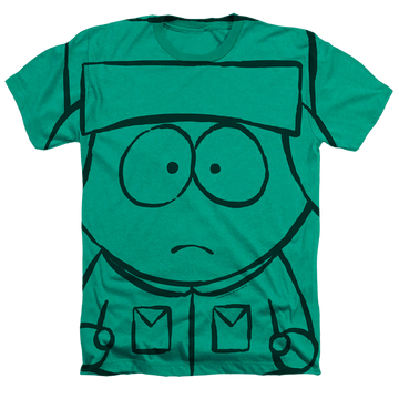 South Park Kyle - Men's All-Over Heather T-Shirt Men's All-Over Heather T-Shirt South Park   