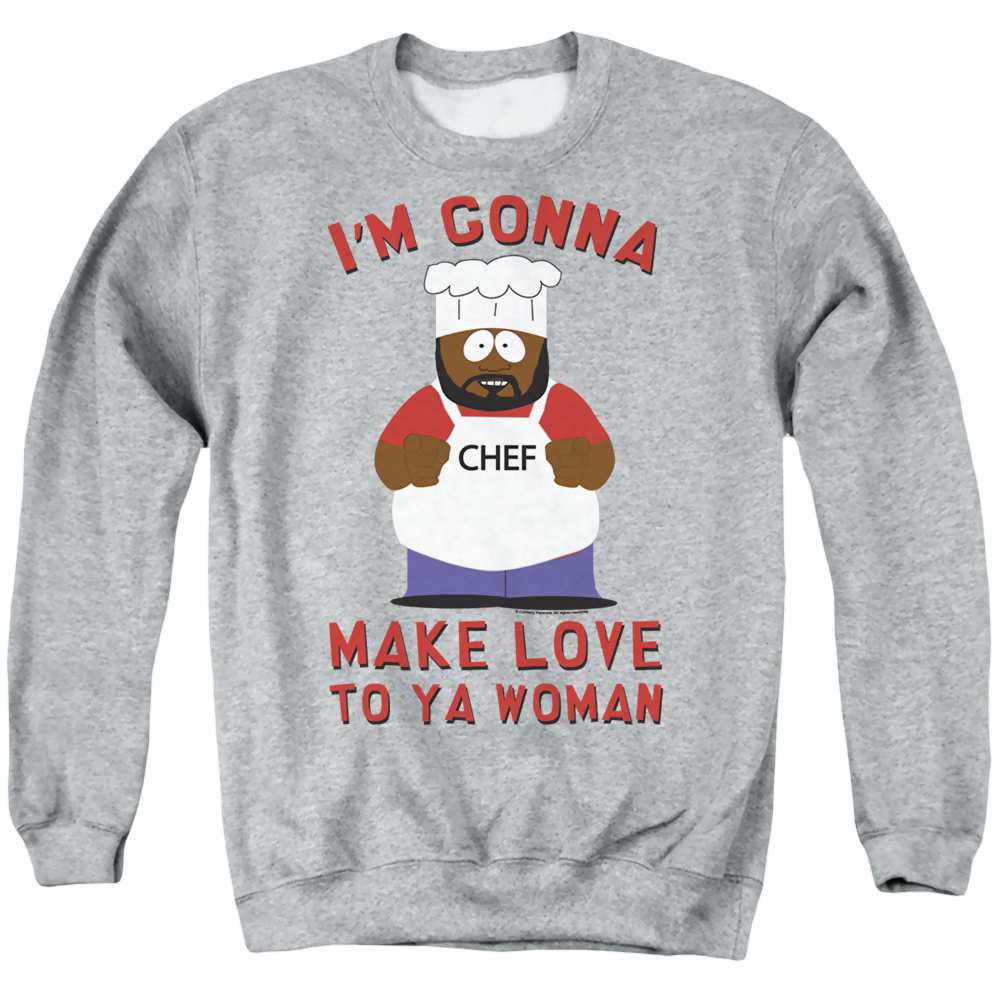 South Park Make Love - Men's Crewneck Sweatshirt Men's Crewneck Sweatshirt South Park   