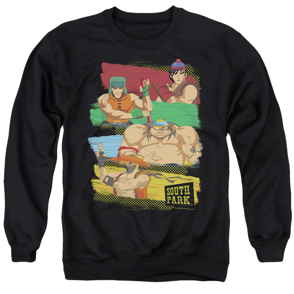 South Park South Park Anime - Men's Crewneck Sweatshirt Men's Crewneck Sweatshirt South Park   