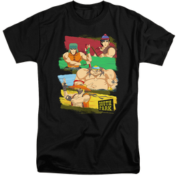 South Park South Park Anime - Men's Tall Fit T-Shirt Men's Tall Fit T-Shirt South Park   
