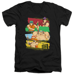 South Park South Park Anime - Men's V-Neck T-Shirt Men's V-Neck T-Shirt South Park   