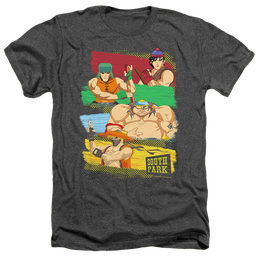 South Park South Park Anime - Men's Heather T-Shirt Men's Heather T-Shirt South Park   