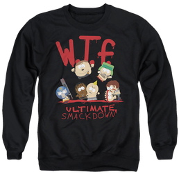 South Park Wtf Ultimate Smackdown - Men's Crewneck Sweatshirt Men's Crewneck Sweatshirt South Park   