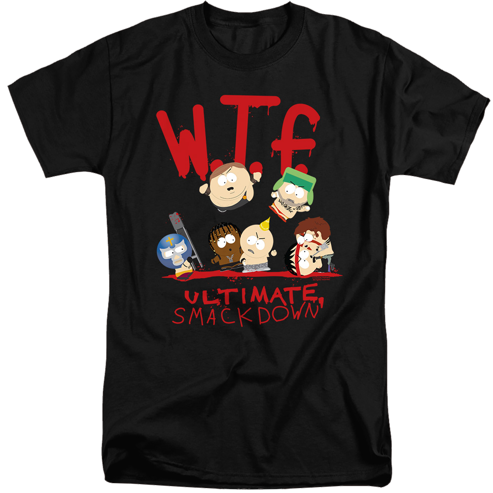 South Park Wtf Ultimate Smackdown - Men's Tall Fit T-Shirt Men's Tall Fit T-Shirt South Park   