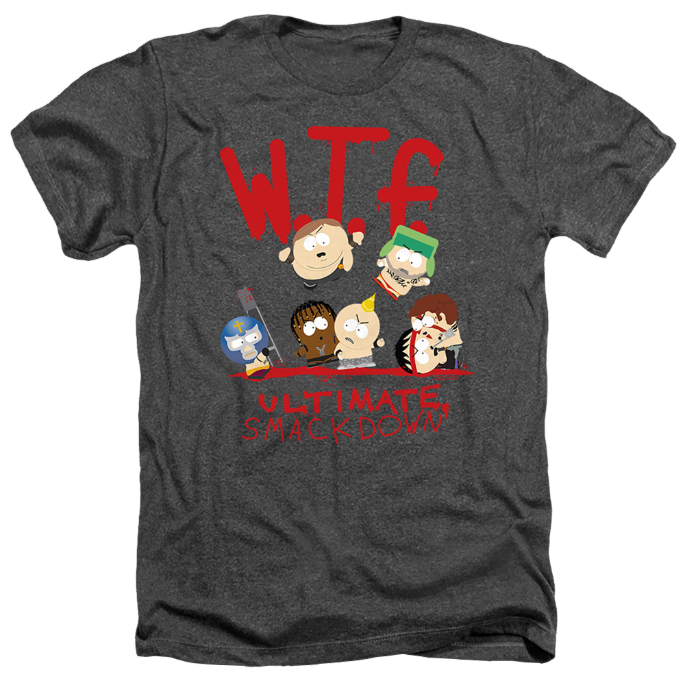 South Park Wtf Ultimate Smackdown - Men's Heather T-Shirt Men's Heather T-Shirt South Park   