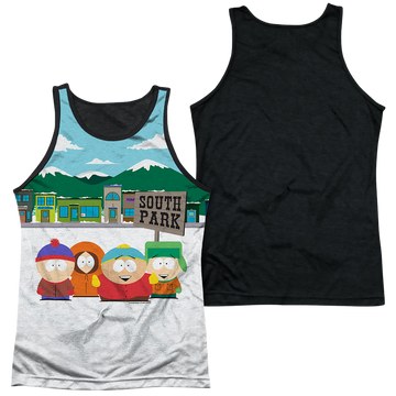 South Park Boys And Sign men's black back tank