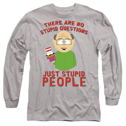 South Park No Stupid Questions - Men's Long Sleeve T-Shirt Men's Long Sleeve T-Shirt South Park   