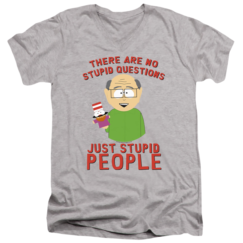 South Park No Stupid Questions - Men's V-Neck T-Shirt Men's V-Neck T-Shirt South Park   