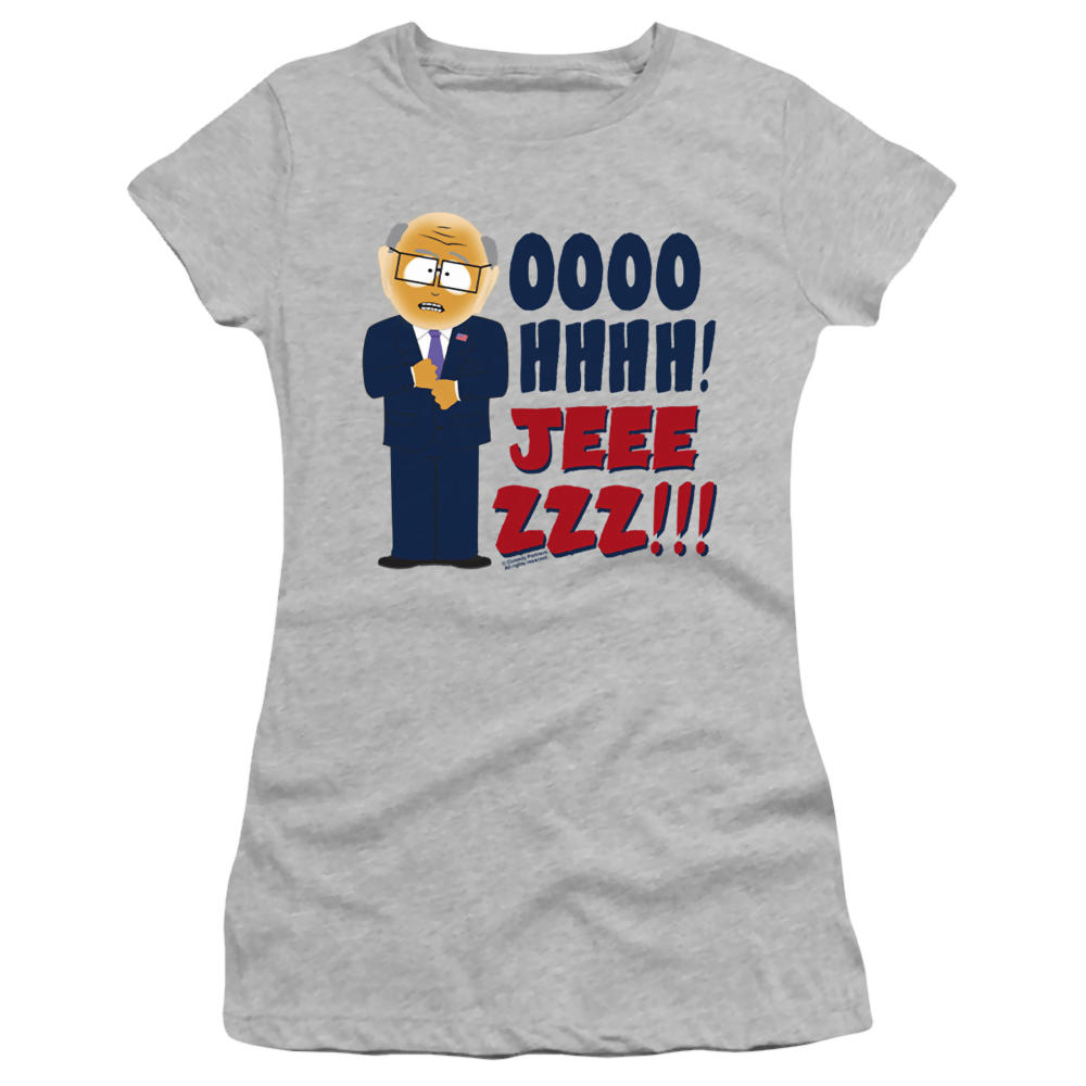 South Park Oh Jeez - Juniors T-Shirt Juniors T-Shirt South Park   