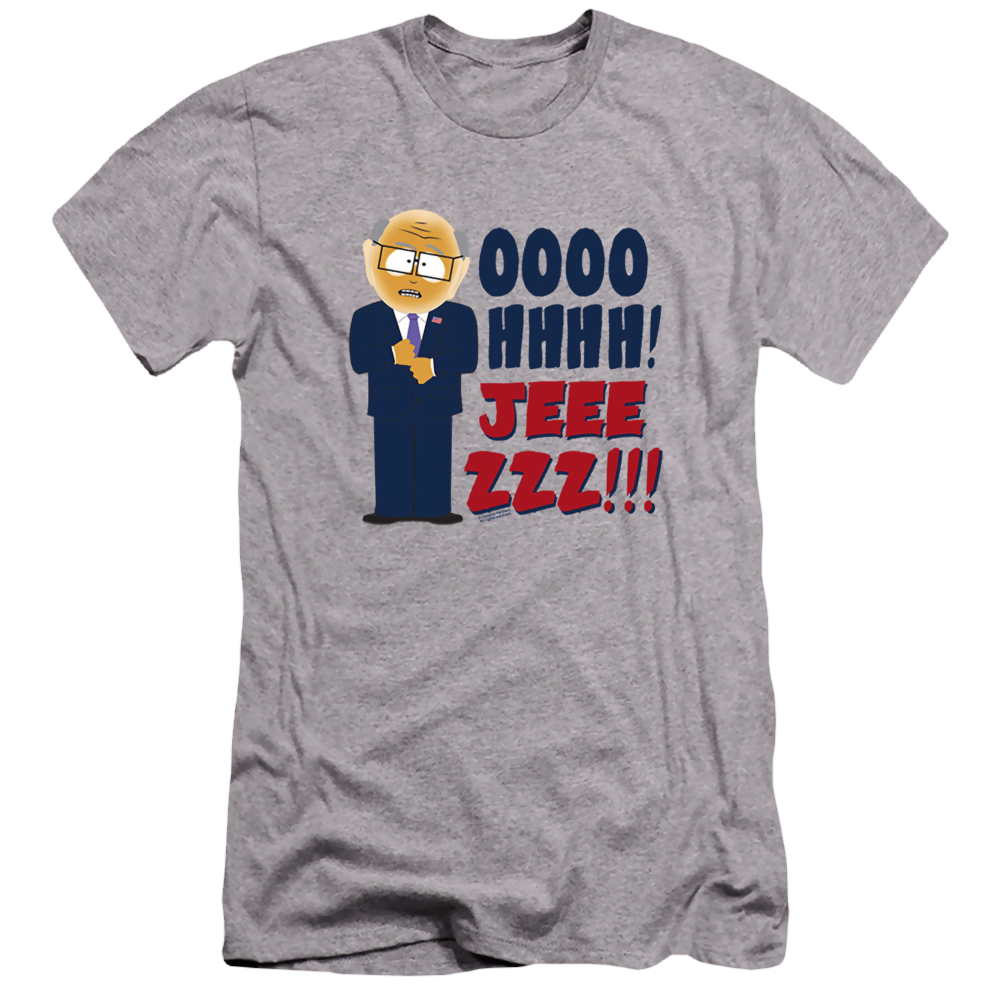 South Park Oh Jeez - Men's Premium Slim Fit T-Shirt Men's Premium Slim Fit T-Shirt South Park   