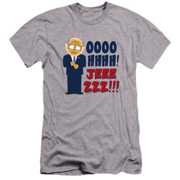South Park Oh Jeez - Men's Premium Slim Fit T-Shirt Men's Premium Slim Fit T-Shirt South Park   