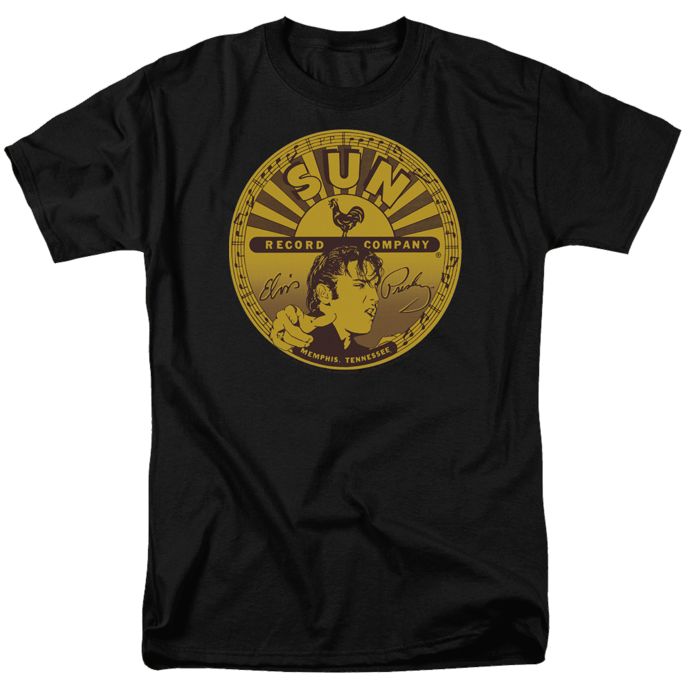 Elvis Presley Elvis Full Sun Label - Men's Regular Fit T-Shirt Men's Regular Fit T-Shirt Elvis Presley   