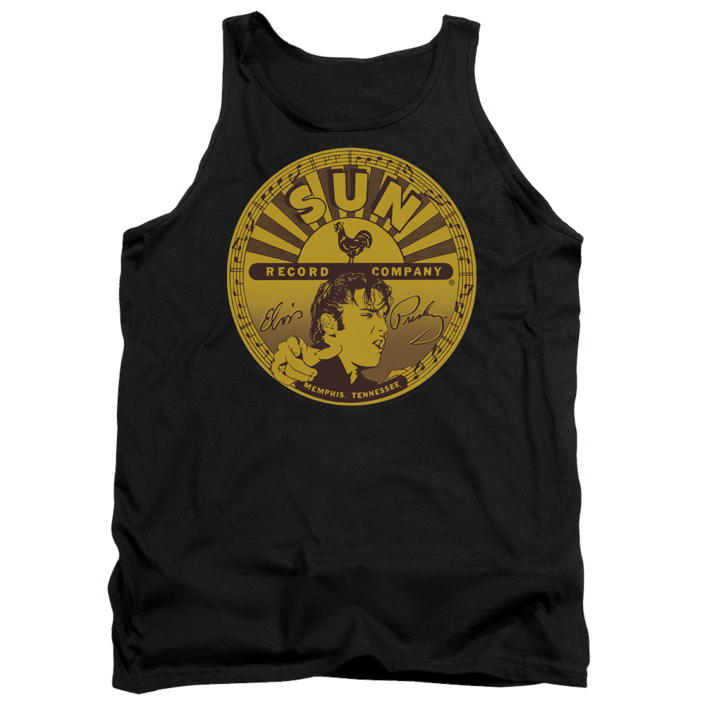 Elvis Presley Elvis Full Sun Label - Men's Tank Top Men's Tank Elvis Presley   