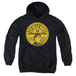 Elvis Presley Elvis Full Sun Label - Youth Hoodie Youth Hoodie (Ages 8-12) Elvis Presley   