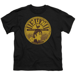 Elvis Presley Elvis Full Sun Label - Youth T-Shirt Youth T-Shirt (Ages 8-12) Elvis Presley   