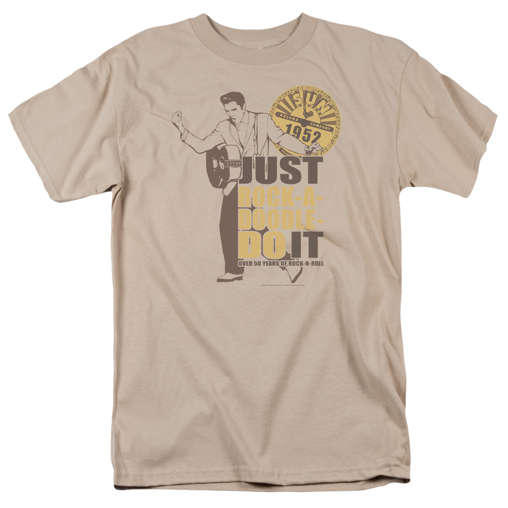Elvis Presley Rock A Doodle Elvis - Men's Regular Fit T-Shirt Men's Regular Fit T-Shirt Elvis Presley   