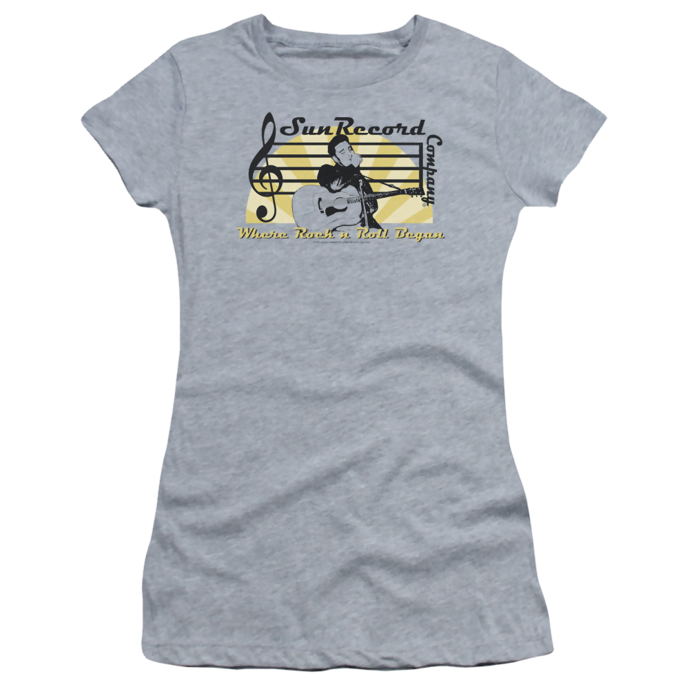 Elvis Presley Sun Record Company - Juniors T-Shirt Juniors T-Shirt Elvis Presley   