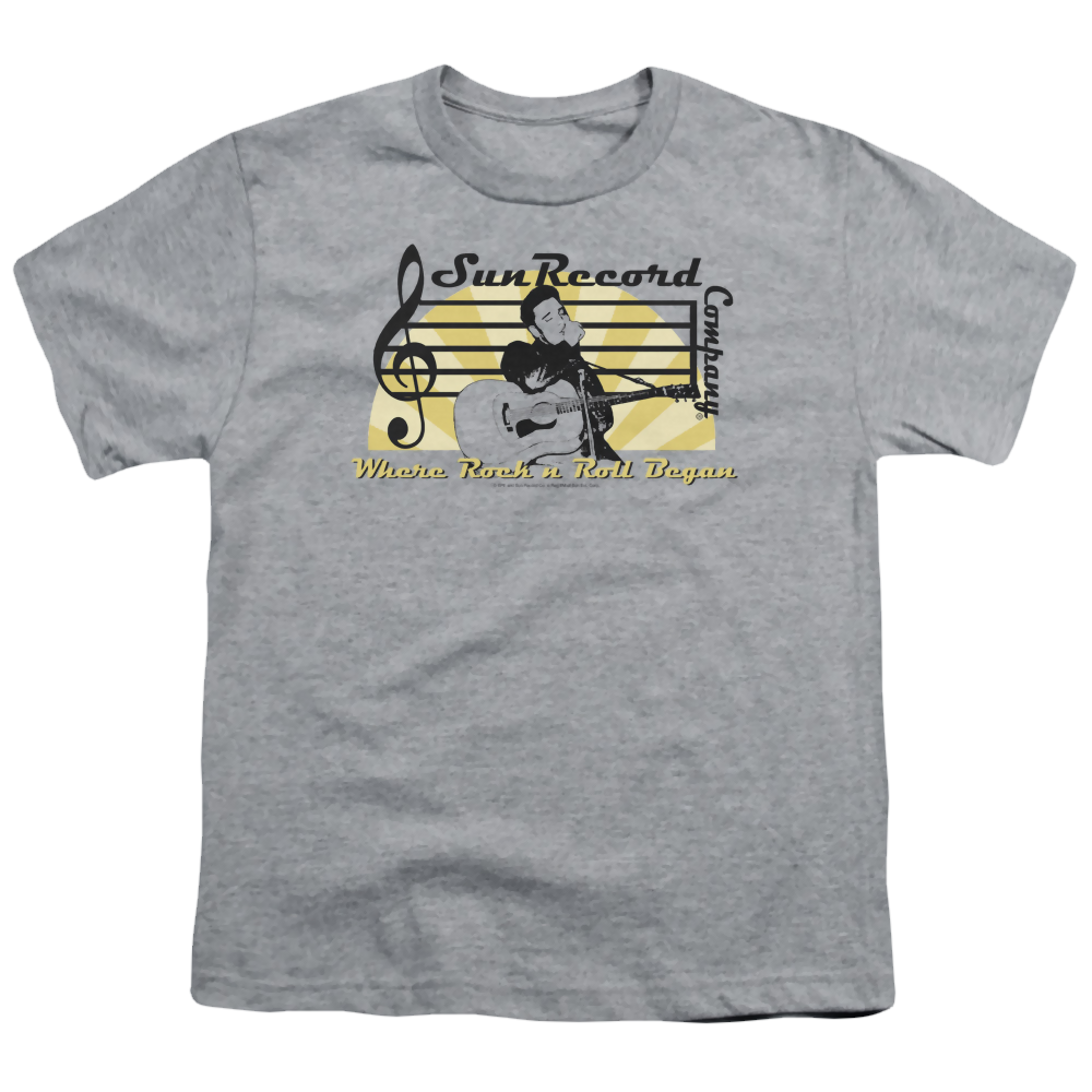 Elvis Presley Sun Record Company - Youth T-Shirt Youth T-Shirt (Ages 8-12) Elvis Presley   
