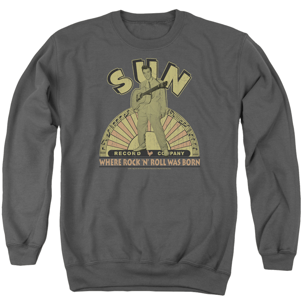 Elvis Presley Original Son - Men's Crewneck Sweatshirt Men's Crewneck Sweatshirt Elvis Presley   