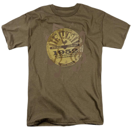 Sun Records Logo Music - Men's Regular Fit T-Shirt Men's Regular Fit T-Shirt Sun Records   