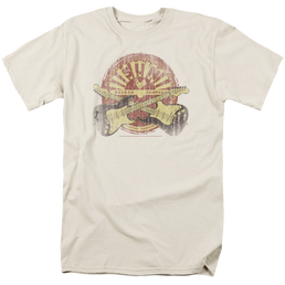 Sun Records Crossed Guitars - Men's Regular Fit T-Shirt Men's Regular Fit T-Shirt Sun Records   