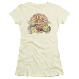 Sun Records Crossed Guitars - Juniors T-Shirt Juniors T-Shirt Sun Records   