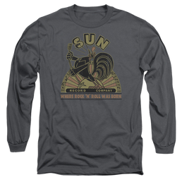 Sun Records Sun Rooster - Men's Long Sleeve T-Shirt Men's Long Sleeve T-Shirt Sun Records   