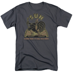 Sun Records Sun Rooster - Men's Regular Fit T-Shirt Men's Regular Fit T-Shirt Sun Records   