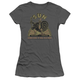 Sun Records Sun Rooster - Juniors T-Shirt Juniors T-Shirt Sun Records   