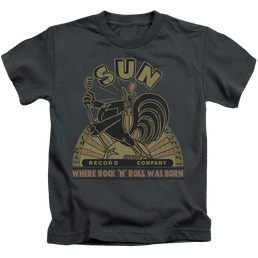 Sun Records Sun Rooster - Kid's T-Shirt Kid's T-Shirt (Ages 4-7) Sun Records   