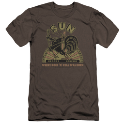 Sun Records Sun Rooster - Men's Premium Slim Fit T-Shirt Men's Premium Slim Fit T-Shirt Sun Records   