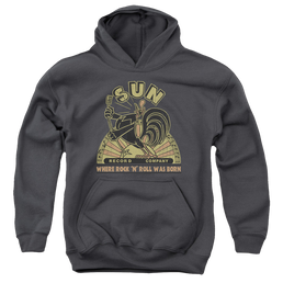 Sun Records Sun Rooster - Youth Hoodie Youth Hoodie (Ages 8-12) Sun Records   