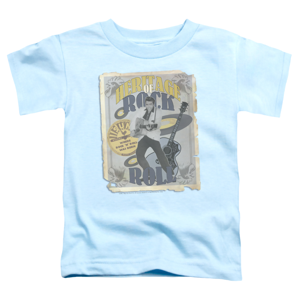 Elvis Presley Heritage Of Rock Poster - Kid's T-Shirt Kid's T-Shirt (Ages 4-7) Elvis Presley   