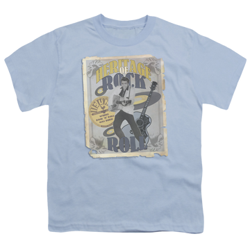 Elvis Presley Heritage Of Rock Poster - Youth T-Shirt Youth T-Shirt (Ages 8-12) Elvis Presley   