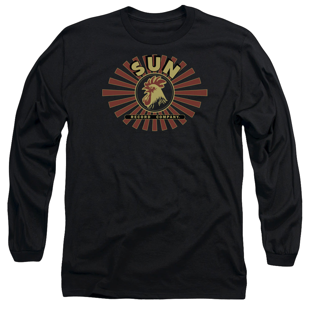 Sun Records Sun Ray Rooster - Men's Long Sleeve T-Shirt Men's Long Sleeve T-Shirt Sun Records   