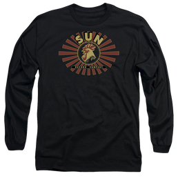 Sun Records Sun Ray Rooster - Men's Long Sleeve T-Shirt Men's Long Sleeve T-Shirt Sun Records   