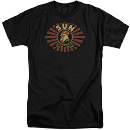 Sun Records Sun Ray Rooster - Men's Tall Fit T-Shirt Men's Tall Fit T-Shirt Sun Records   