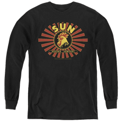 Sun Records Sun Ray Rooster - Youth Long Sleeve T-Shirt Youth Long Sleeve T-Shirt Sun Records   