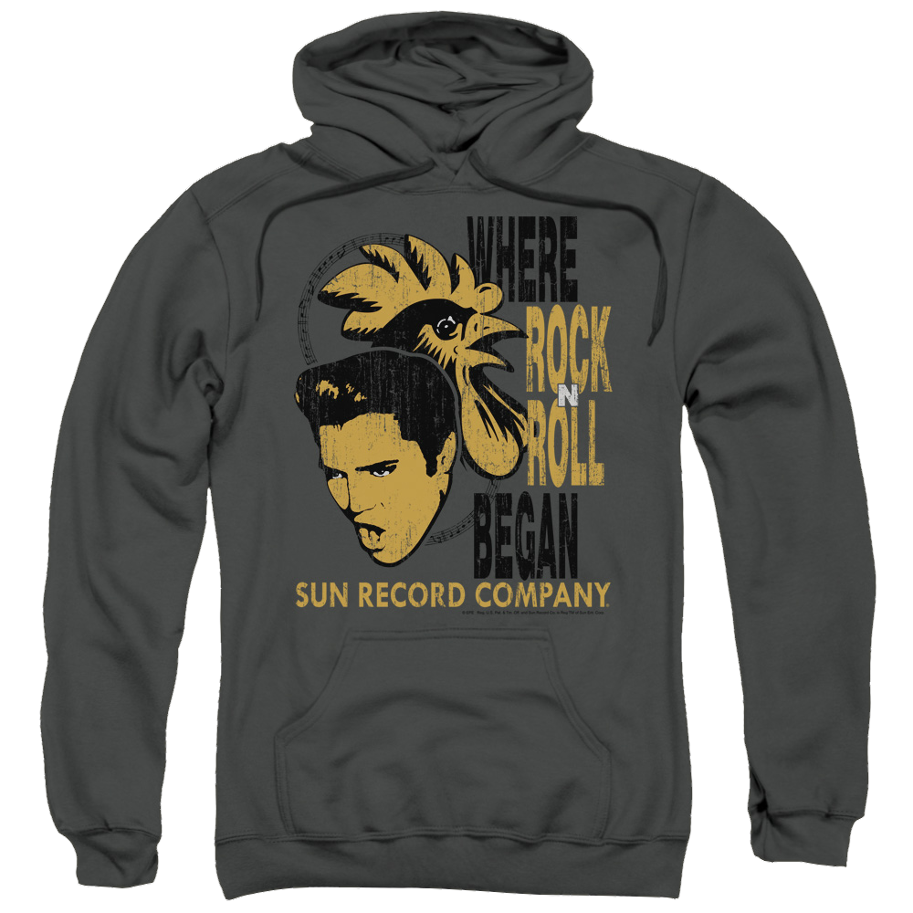 Elvis Presley Elvis And Rooster - Pullover Hoodie Pullover Hoodie Elvis Presley   