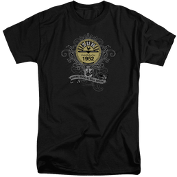 Sun Records Rockin Scrolls - Men's Tall Fit T-Shirt Men's Tall Fit T-Shirt Sun Records   