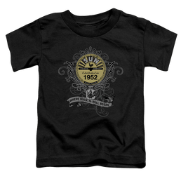 Sun Records Rockin Scrolls - Toddler T-Shirt Toddler T-Shirt Sun Records   