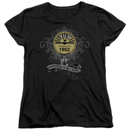 Sun Records Rockin Scrolls - Women's T-Shirt Women's T-Shirt Sun Records   