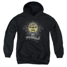 Sun Records Rockin Scrolls - Youth Hoodie Youth Hoodie (Ages 8-12) Sun Records   