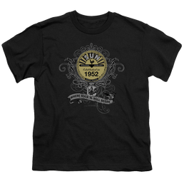 Sun Records Rockin Scrolls - Youth T-Shirt Youth T-Shirt (Ages 8-12) Sun Records   